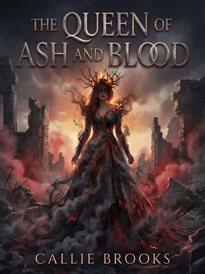 Cover of The Queen of Ash and Blood by Callie Brooks